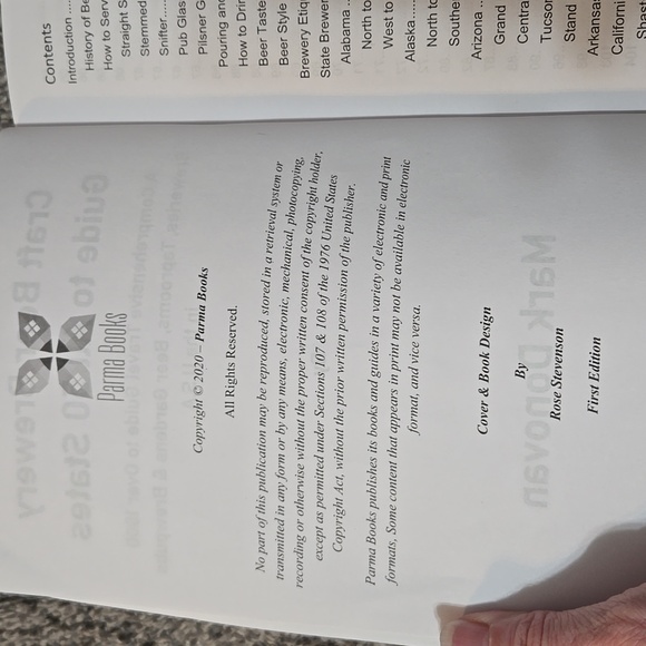 Craft Beer Brewery Guide To All 50 States, Used Condition does have torn cover - Picture 14 of 16